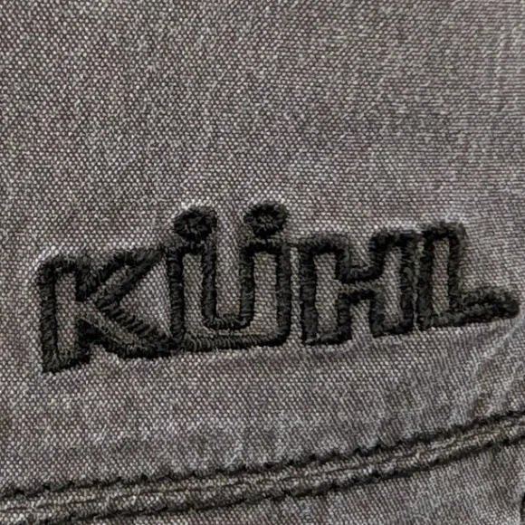 Kuhl Revolvr Pants Men 40x32 Dark Khaki Brown & Green Vintage Patina Dye 5232 - Picture 6 of 16